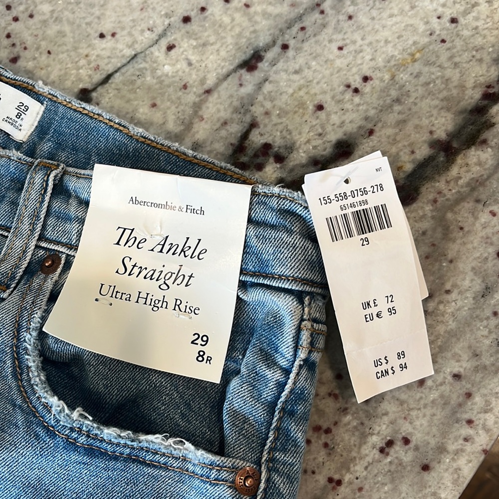 The ankle straight ultra high rise size 29 (8R)